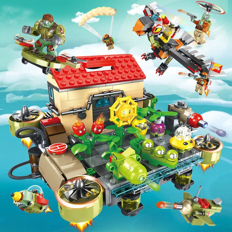 Plants Vs Zombie Sky Garden Scene Edition Model Building Blocks Bricks Fit It Lepining Toys For Chidren Gift
Plants Vs Zombie Sky Garden Scene Edition Model Building Blocks Bricks Fit It Lepining Toys For Chidren Gift