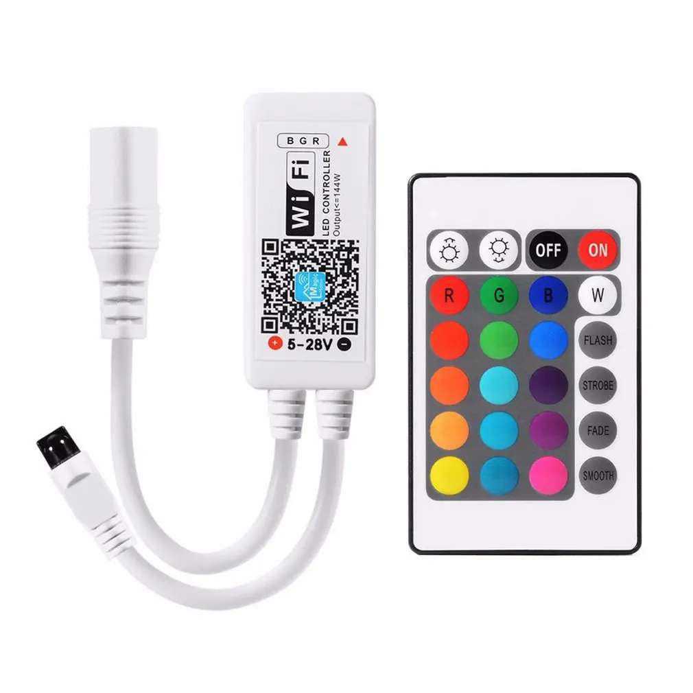 Цветная (RGB) Светодиодные ленты WiFi контроллер LED свет контроллер с 24 клавишами, Wi-Fi, rgb-пульт дистанционного управления затемнения светодиодн...
Цветная (RGB) Светодиодные ленты WiFi контроллер LED свет контроллер с 24 клавишами, Wi-Fi, rgb-пульт дистанционного управления затемнения светодиодн...