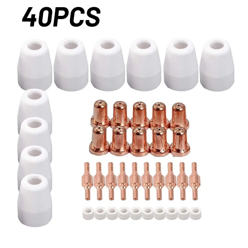 40pcs Vortex Rings Nozzles Electrodes Air Plasma Cutter Consumables Extend Fit For PT-31 LG-40 Torch CUT-40 50
40pcs Vortex Rings Nozzles Electrodes Air Plasma Cutter Consumables Extend Fit For PT-31 LG-40 Torch CUT-40 50