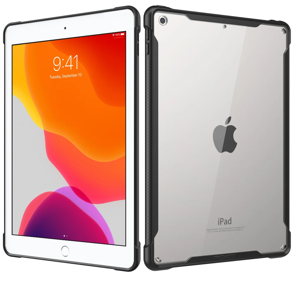 Чехол MoKo для нового 2019 iPad 10 2 прозрачный жесткий чехол из поликарбоната с защитой