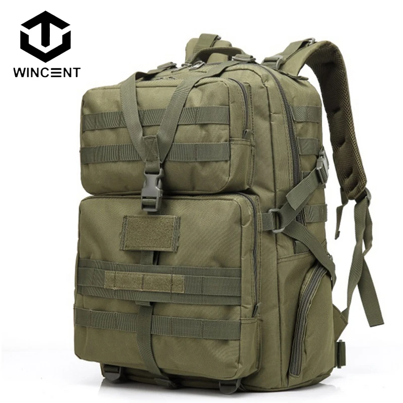 WINCENT Outdoor Military Backpack oxford Tactical Climbing Rucksack Mountaineering Camping Hiking Trekking Rucksack Travel Bag
WINCENT Outdoor Military Backpack oxford Tactical Climbing Rucksack Mountaineering Camping Hiking Trekking Rucksack Travel Bag