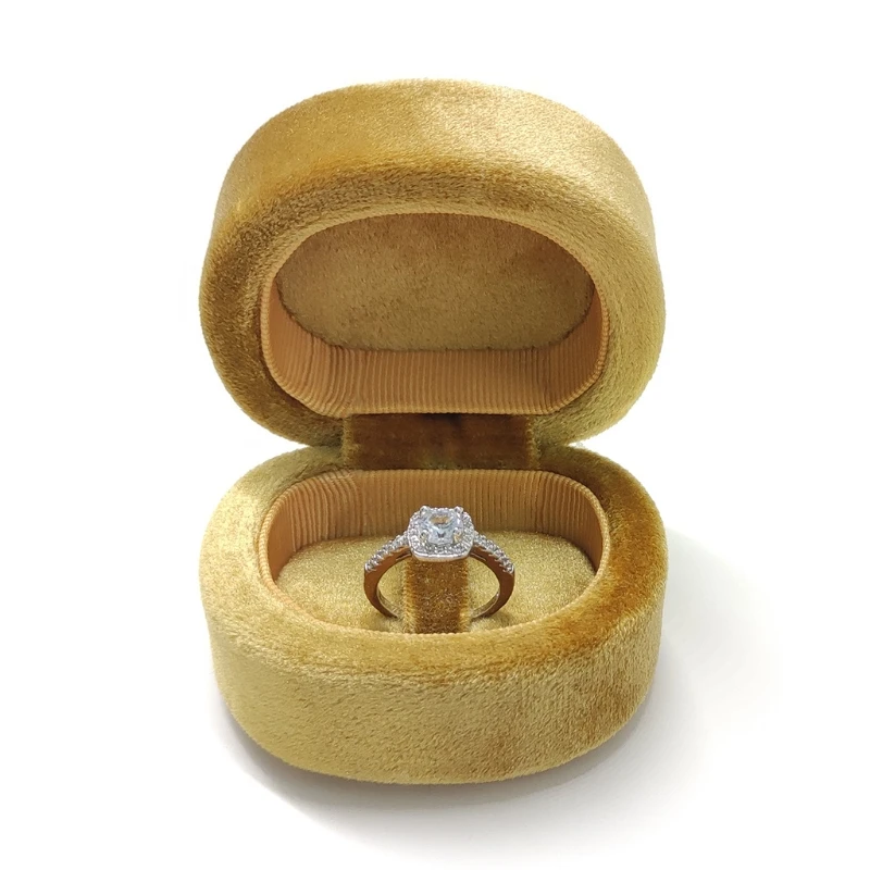 D Shaped Velvet Ring Box Wedding Engagement Rings Organizer Jewelry Gifts Display Storage Case
D Shaped Velvet Ring Box Wedding Engagement Rings Organizer Jewelry Gifts Display Storage Case