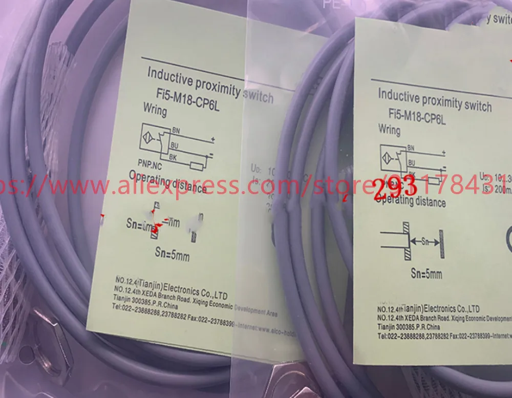 

3pcs New High quality Elco Proximity switch NI8-M18-CN6L NI8-M18-ON6L NI8-M18-OP6L NI8-M18-CP6L NI8-M18-OD6L NI8-M18-CD6L