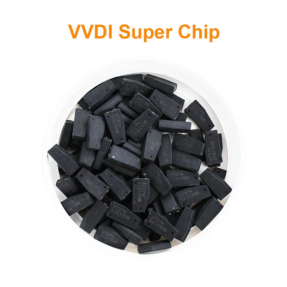 30pcs Original VVDI Super Chip XT27A66 = XT27C75 1907 to copy ID48/47/46/40/43/4D/8C/8A/8E/T3 for VVDI2 VVDI Key Tool
30pcs Original VVDI Super Chip XT27A66 = XT27C75 1907 to copy ID48/47/46/40/43/4D/8C/8A/8E/T3 for VVDI2 VVDI Key Tool