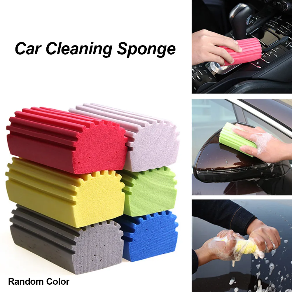 Car Wash Sponges Handy Cleaning Scrubber Multifunctional Scratch Free PVA Washing Sponge for Car Interior Exterior 
Car Wash Sponges Handy Cleaning Scrubber Multifunctional Scratch Free PVA Washing Sponge for Car Interior Exterior