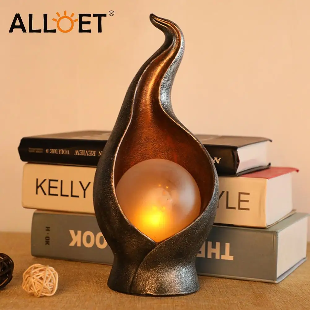 Garden Decoration Light LED Flame Shape Solar Light Glowing Lawn Lamp Ornament Indoor Outdoor Gardening Statue Lighting
Garden Decoration Light LED Flame Shape Solar Light Glowing Lawn Lamp Ornament Indoor Outdoor Gardening Statue Lighting