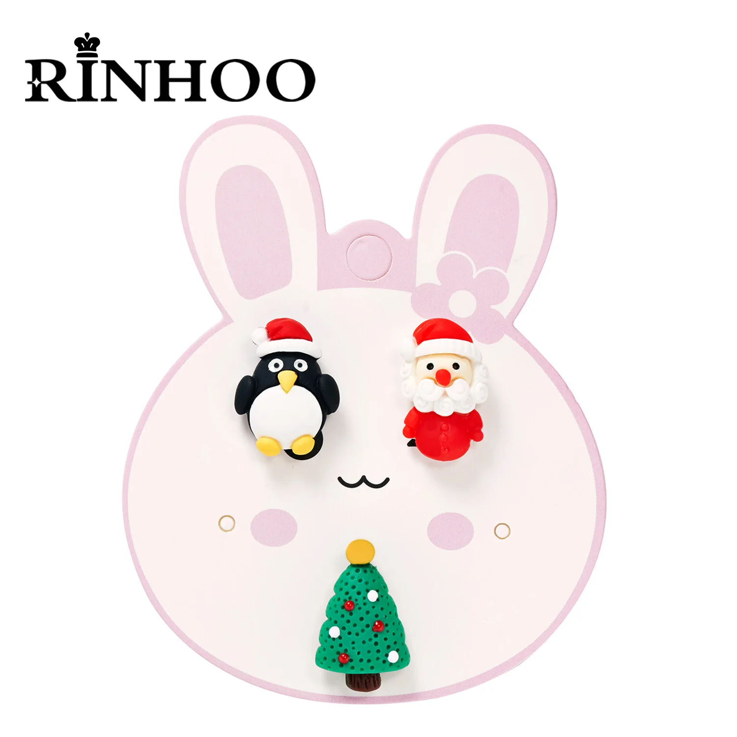 Rinhoo 3pcs/set Merry Christmas Brooch Set Cartoon Soft Pottery Xmas Tree Santa Claus Penguin Badge Fashion Party Pins Jewelry 
Rinhoo 3pcs/set Merry Christmas Brooch Set Cartoon Soft Pottery Xmas Tree Santa Claus Penguin Badge Fashion Party Pins Jewelry