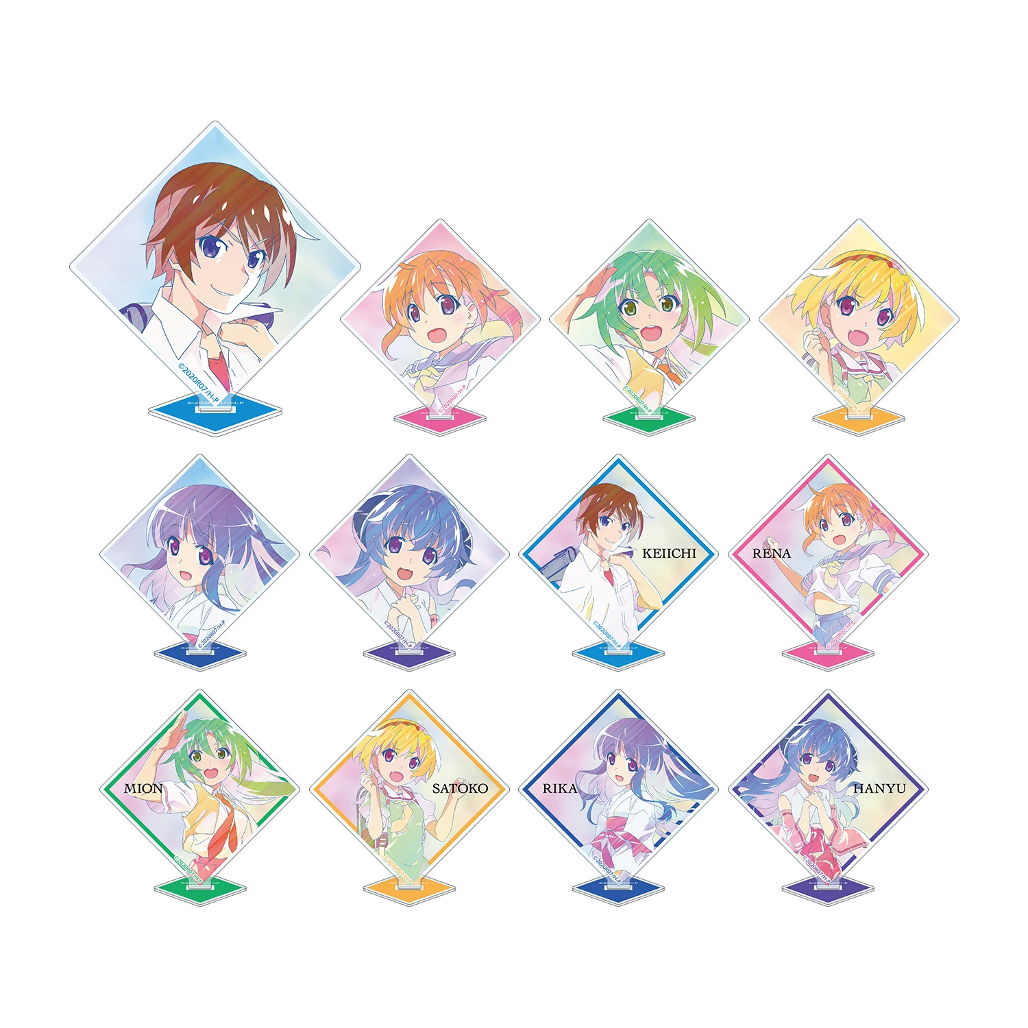 Higurashi, когда они плачут, Hou Аниме фигурки, стоячие модели, Hanyuu furудэ, Рика, рюугуу, Рена, Ани-арт, прозрачные акриловые украшения, игрушки, подар...
Higurashi, когда они плачут, Hou Аниме фигурки, стоячие модели, Hanyuu furудэ, Рика, рюугуу, Рена, Ани-арт, прозрачные акриловые украшения, игрушки, подар...
