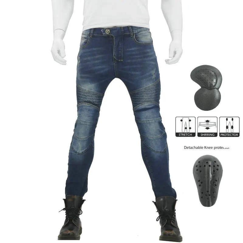 Skinny Motorcycle Pants Men's Motorcycle Jeans Protective gear Cycling Travel Motorcycle Pants Off-Road Pants Anti-Abrasion
Skinny Motorcycle Pants Men's Motorcycle Jeans Protective gear Cycling Travel Motorcycle Pants Off-Road Pants Anti-Abrasion