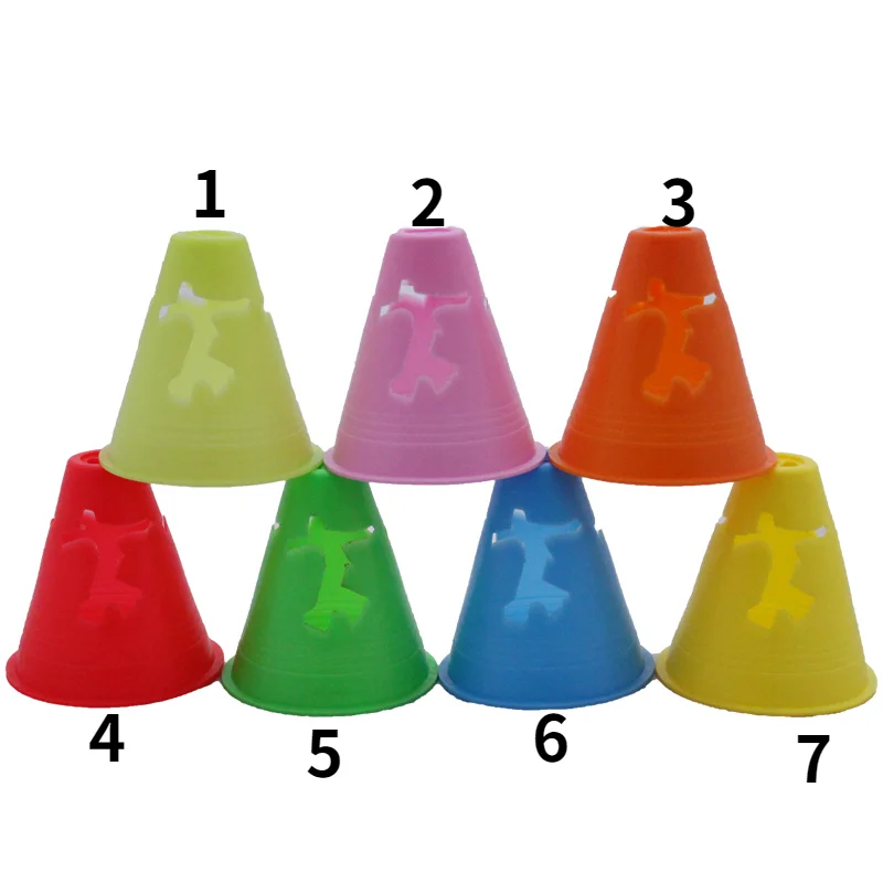 Children's Roller Skating Pile Windproof Flat Flower Accessories Roadblock Training Cup Obstacle Angle Standard Triangle Cone
Children's Roller Skating Pile Windproof Flat Flower Accessories Roadblock Training Cup Obstacle Angle Standard Triangle Cone