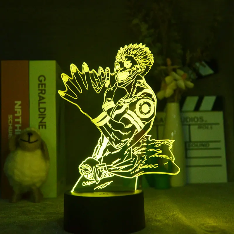 Новейшая 3d аниме лампа juютсу Kaisen, светодиодный ночник для комнаты, декор, светильник, подарок, Ryomen Sukuna, фигурка, светильник, Прямая поставка, ...
Новейшая 3d аниме лампа juютсу Kaisen, светодиодный ночник для комнаты, декор, светильник, подарок, Ryomen Sukuna, фигурка, светильник, Прямая поставка, ...