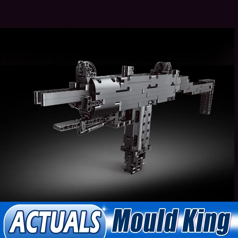 MOULD KING 14006 высокотехнологичная модель пистолет УЗИ, строительные блоки, кирпичи «сделай сам», стреляющая игра, кирпичи, город, игрушки для де...
MOULD KING 14006 высокотехнологичная модель пистолет УЗИ, строительные блоки, кирпичи «сделай сам», стреляющая игра, кирпичи, город, игрушки для де...