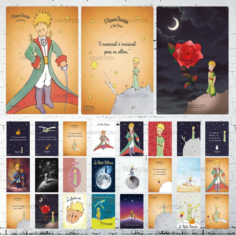 Le Petit Prince Plaque Metal Vintage Metal Poster Coffee Bar House Home Wall Decor Metal Tin Sign Decorative Metal Plate
Le Petit Prince Plaque Metal Vintage Metal Poster Coffee Bar House Home Wall Decor Metal Tin Sign Decorative Metal Plate