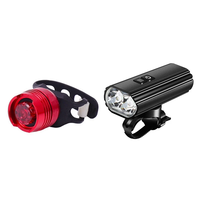 2PCS Bike Bicycle Rear Tail LED Helmet Cycling Flashlight With USB Rechargeable Bike Lights IPX6 LED Headlight
2PCS Bike Bicycle Rear Tail LED Helmet Cycling Flashlight With USB Rechargeable Bike Lights IPX6 LED Headlight