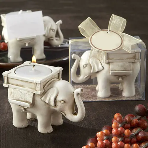 Новинка В стиле ретро слон Чай светильник подсвечник свадебный декор дома