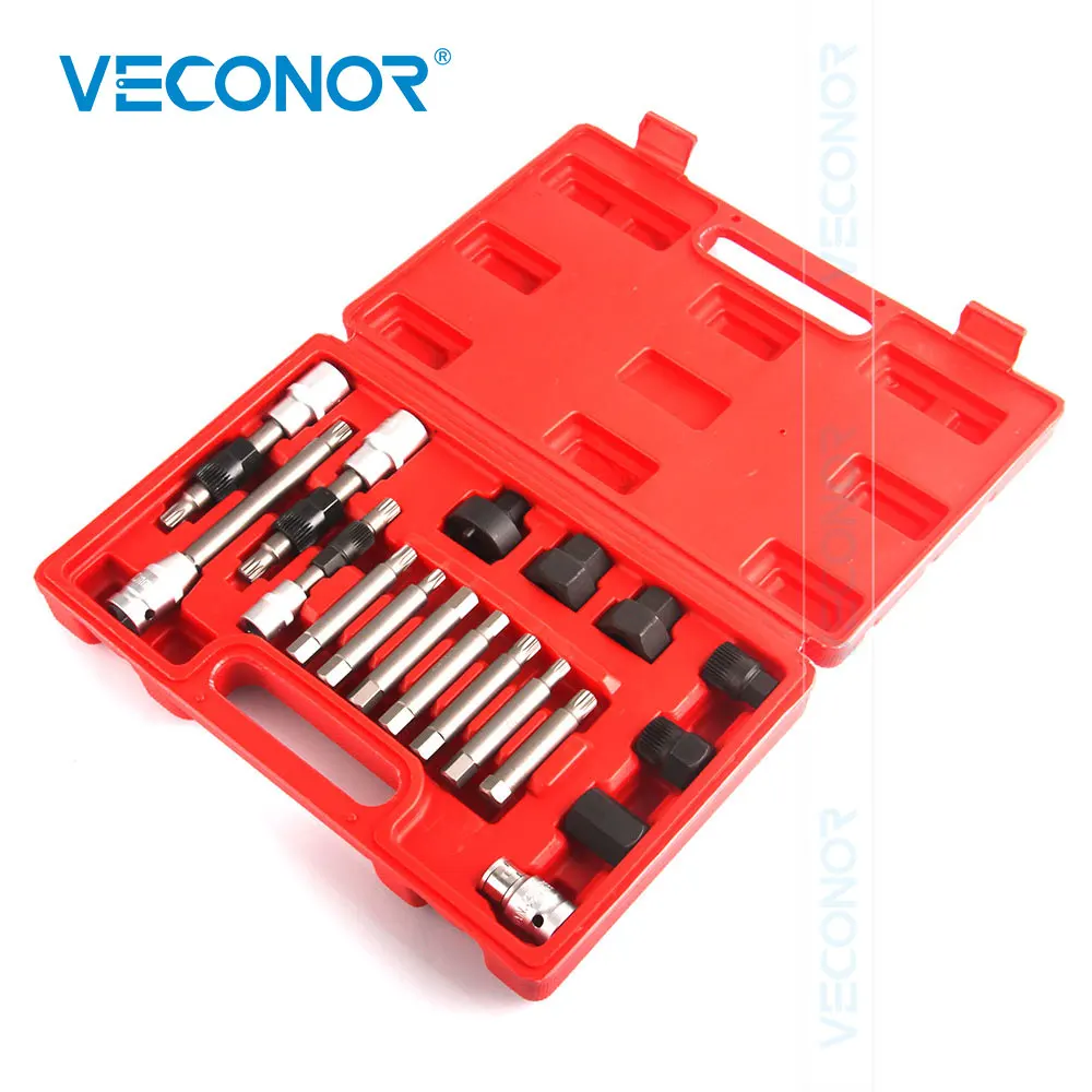 18 шт. набор инструментов для ремонта шкивов генератора|set tools|set tool kitset kit |