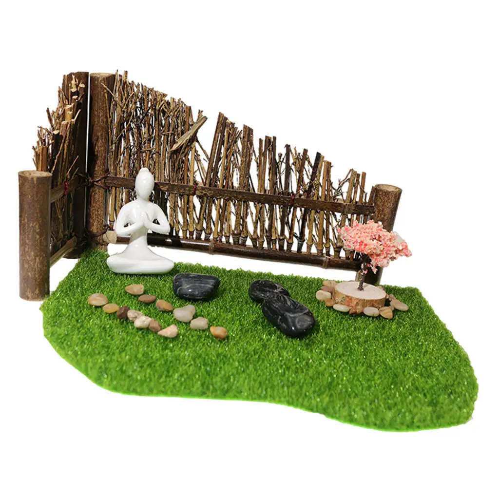 Mini Zen Garden Kit Spiritual Micro Landscape Decoration Buddha Statue Garden Landscaping Ornaments for Relax Yoga Meditation
Mini Zen Garden Kit Spiritual Micro Landscape Decoration Buddha Statue Garden Landscaping Ornaments for Relax Yoga Meditation