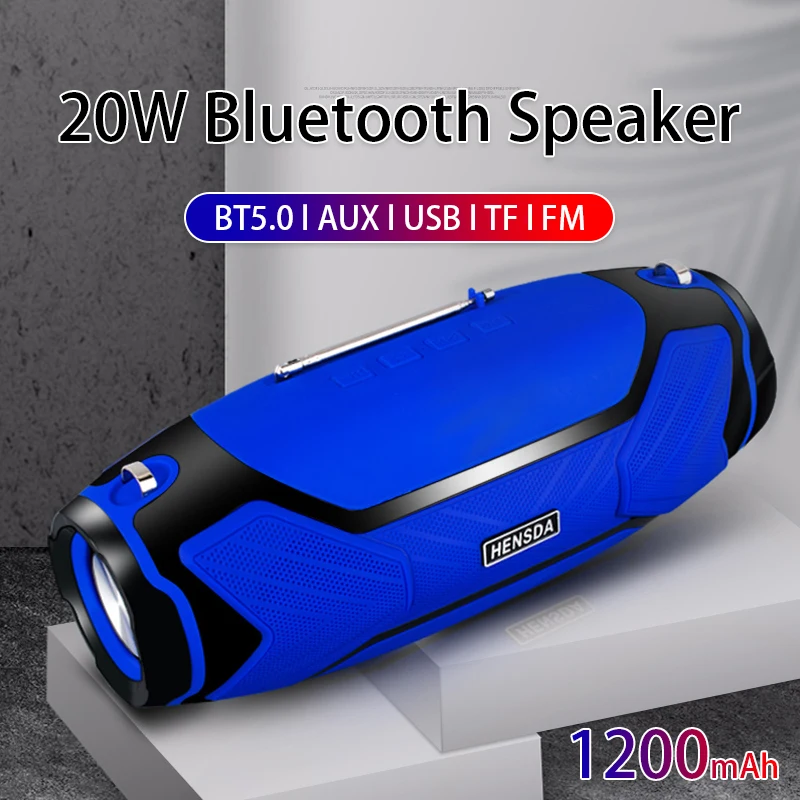 

20 Вт Bluetooth динамик портативный fm-радио Беспроводная музыкальная Колонка высокая мощность открытый caixa de som водонепроницаемый Саундбар Boombox Sonos