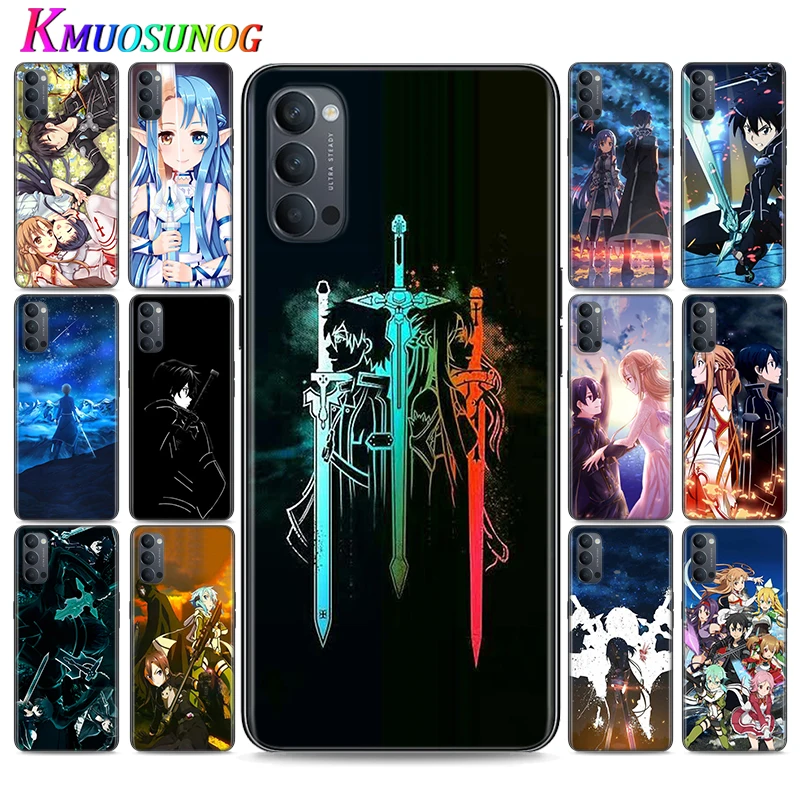 Silicone Cover Sword Art Online for OPPO Reno 4 3 Pro 10X Zoom 2 Z F ACE X2 Pro 5G A5 A9 2020 Phone Case
Silicone Cover Sword Art Online for OPPO Reno 4 3 Pro 10X Zoom 2 Z F ACE X2 Pro 5G A5 A9 2020 Phone Case
