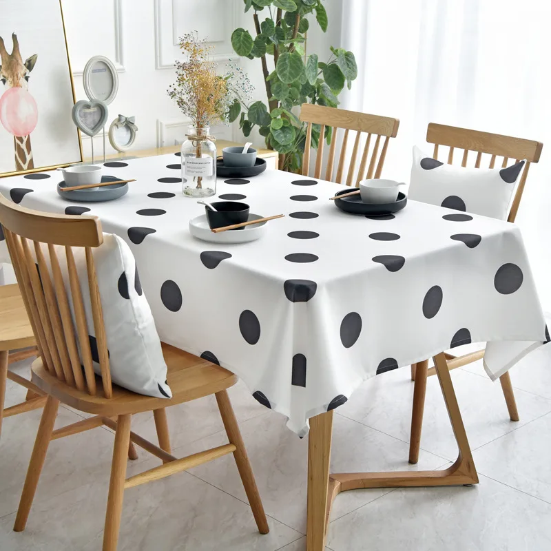Ins Cotton Linen Washable Tablecloth Dot Pattern Rectangle TV Cabinet Tea Table Cloth For Home Decor Student Table Mat
Ins Cotton Linen Washable Tablecloth Dot Pattern Rectangle TV Cabinet Tea Table Cloth For Home Decor Student Table Mat