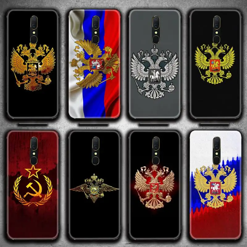 Россия национальный флаг эмблема чехол для телефона Oppo A5 A9 2020 Reno2 z Renoace 3pro A73S A71 F11 |