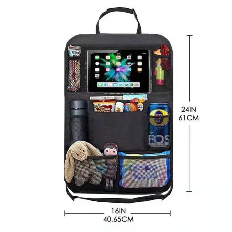 2021 Car Seat Back Organizer Multi-Pocket Hanging Storage Bag Tablet Cup Holder Stowing Tidying Anti-Kick Mats For Kid
2021 Car Seat Back Organizer Multi-Pocket Hanging Storage Bag Tablet Cup Holder Stowing Tidying Anti-Kick Mats For Kid