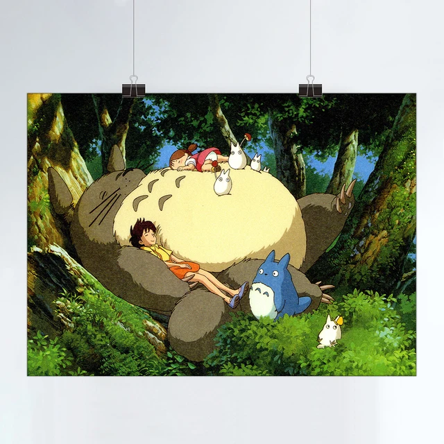 My Neighbor Totoro Anime Poster Home Decoration Painting Wall Sticker Gift Miyazaki Manga Movie Poster Kids Room Decor Painting
My Neighbor Totoro Anime Poster Home Decoration Painting Wall Sticker Gift Miyazaki Manga Movie Poster Kids Room Decor Painting