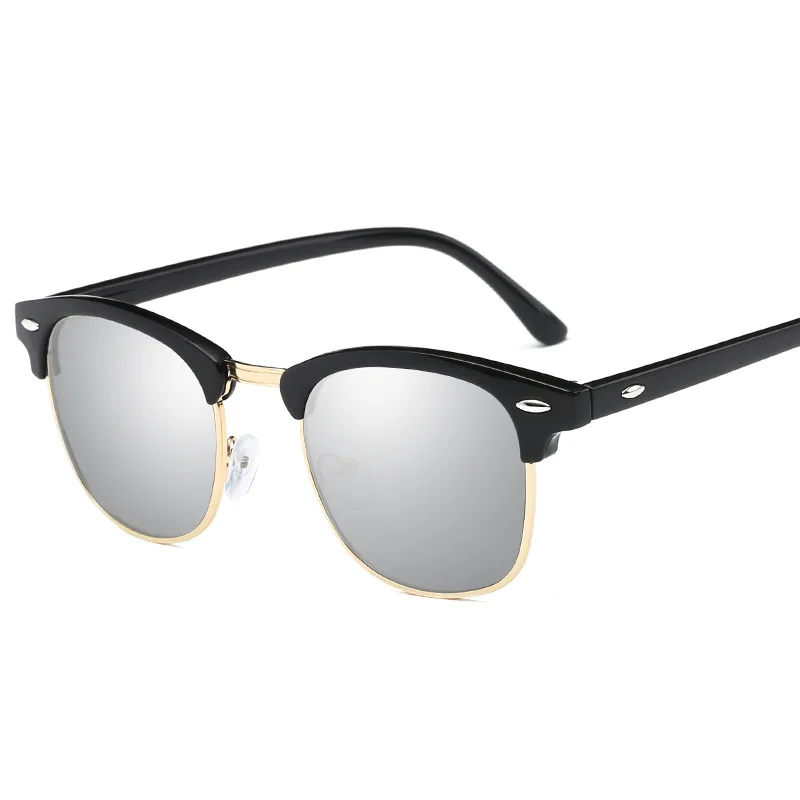 Classic Half Metal Polarized Sunglasses Men Women Brand Designer Glasses Mirror Sun Glasses Fashion Gafas Oculos De Sol UV400
Classic Half Metal Polarized Sunglasses Men Women Brand Designer Glasses Mirror Sun Glasses Fashion Gafas Oculos De Sol UV400