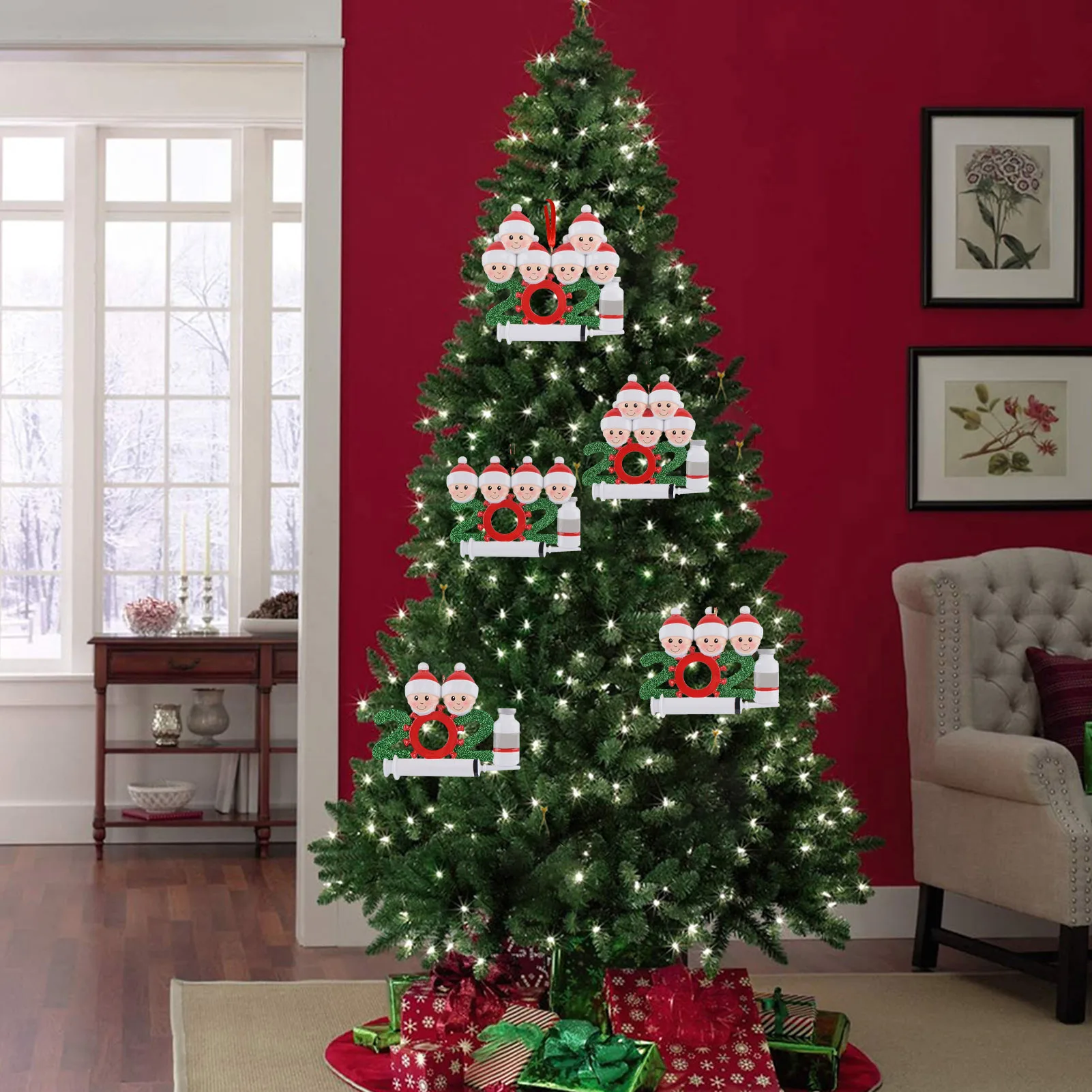 2021 Family DIY Christmas Ornaments Personalized Survived Christmas Tree Resin Pendant Xmas Kids Gift Hanging Ornament Realistic
2021 Family DIY Christmas Ornaments Personalized Survived Christmas Tree Resin Pendant Xmas Kids Gift Hanging Ornament Realistic