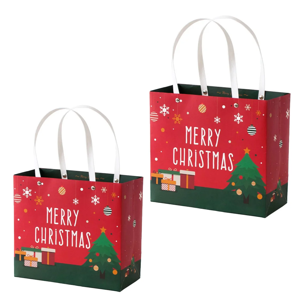 2Pcs Portable Christmas Gift Bag Xmas Handheld Gift Pouch Large Capacity Gift Bag
2Pcs Portable Christmas Gift Bag Xmas Handheld Gift Pouch Large Capacity Gift Bag