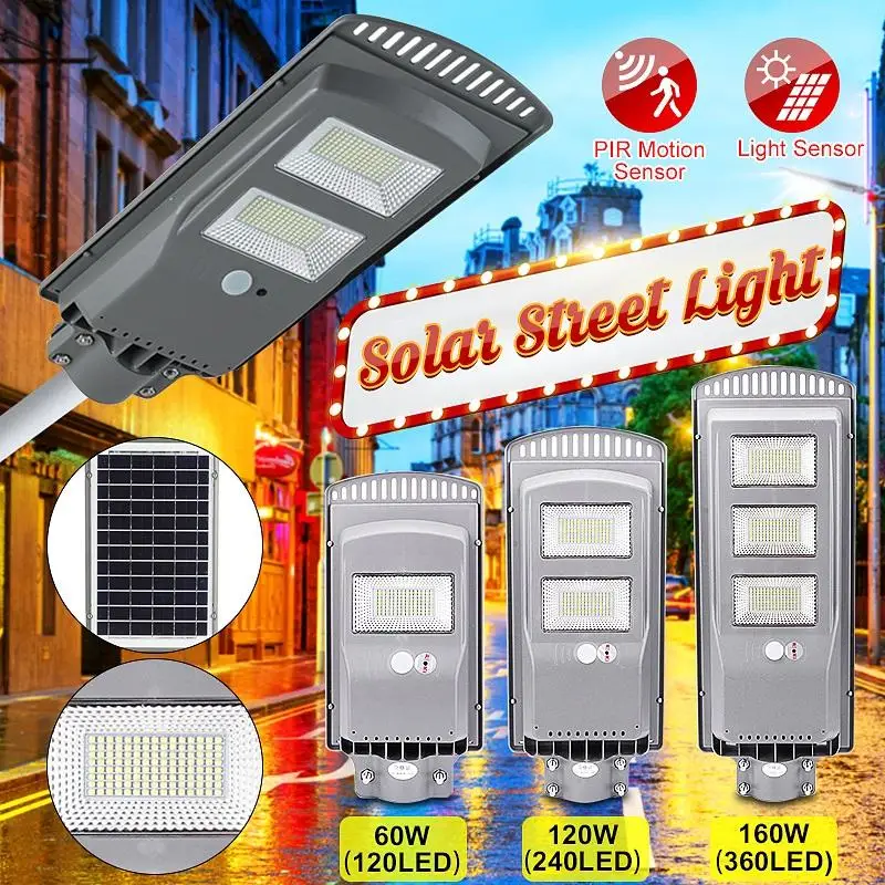 LED Solar Street Light PIR Motion Sensor Outdoor Led Lighting Polycrystalline Solar Wall Lamp IP65 Waterproof for Plaza Garden
LED Solar Street Light PIR Motion Sensor Outdoor Led Lighting Polycrystalline Solar Wall Lamp IP65 Waterproof for Plaza Garden