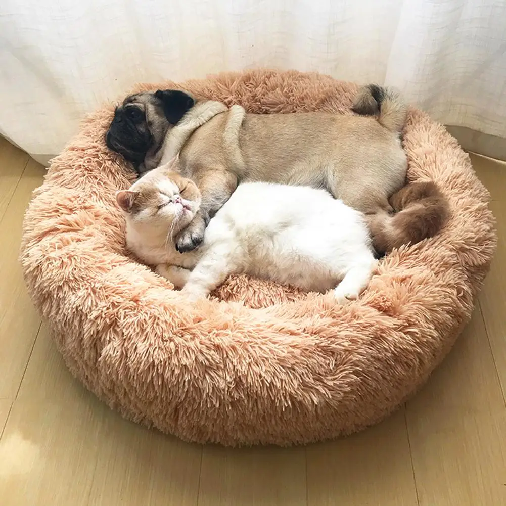 Super Soft Dog Bed Winter Warm Dog House Soft Round Long Plush Puppy Cushion Nest Cat Dogs Beds For Labradors Large Cats Mat
Super Soft Dog Bed Winter Warm Dog House Soft Round Long Plush Puppy Cushion Nest Cat Dogs Beds For Labradors Large Cats Mat