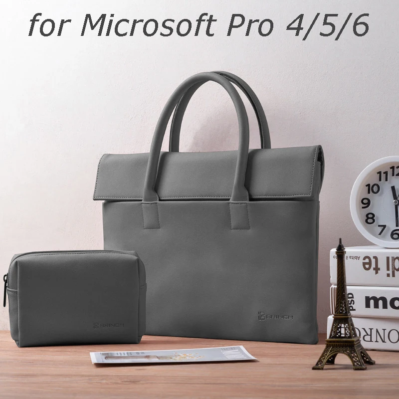 Мужская сумка для ноутбука и планшета Microsoft surface pro 6 однотонный чехол Pro 4 5 матовая