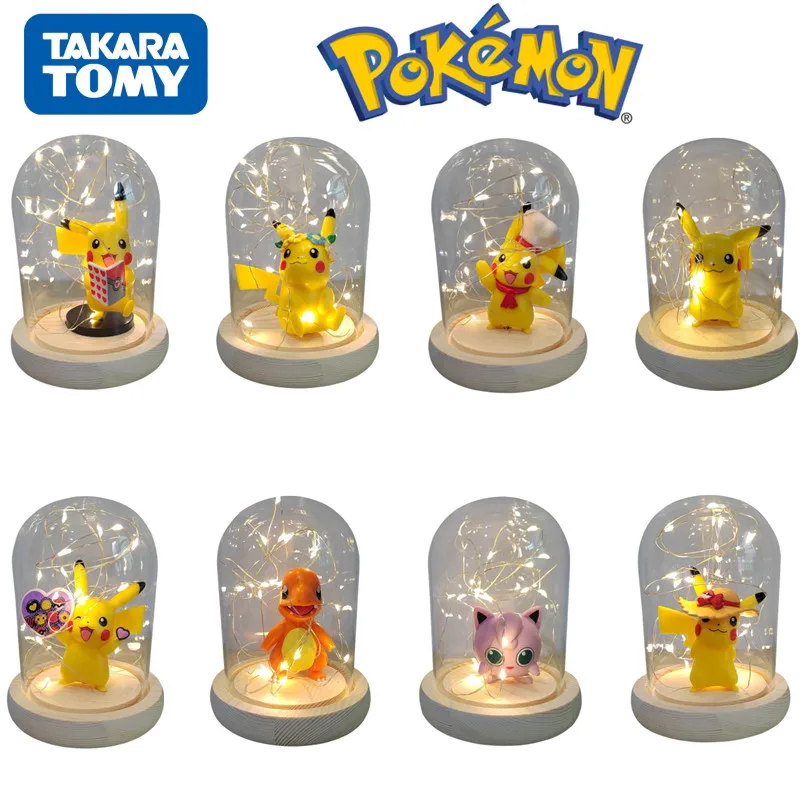 Pokemon Anime Figures Glass Cover Creative Lighting Decorative Pikachu Charmander Doll Model Pokémon Children Toys Birthday Gift
Pokemon Anime Figures Glass Cover Creative Lighting Decorative Pikachu Charmander Doll Model Pokémon Children Toys Birthday Gift