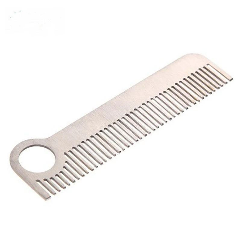 Portable Pocket Comb Suitable for All Hairstyle Types Antistatic Stainless Steel Comb
Portable Pocket Comb Suitable for All Hairstyle Types Antistatic Stainless Steel Comb