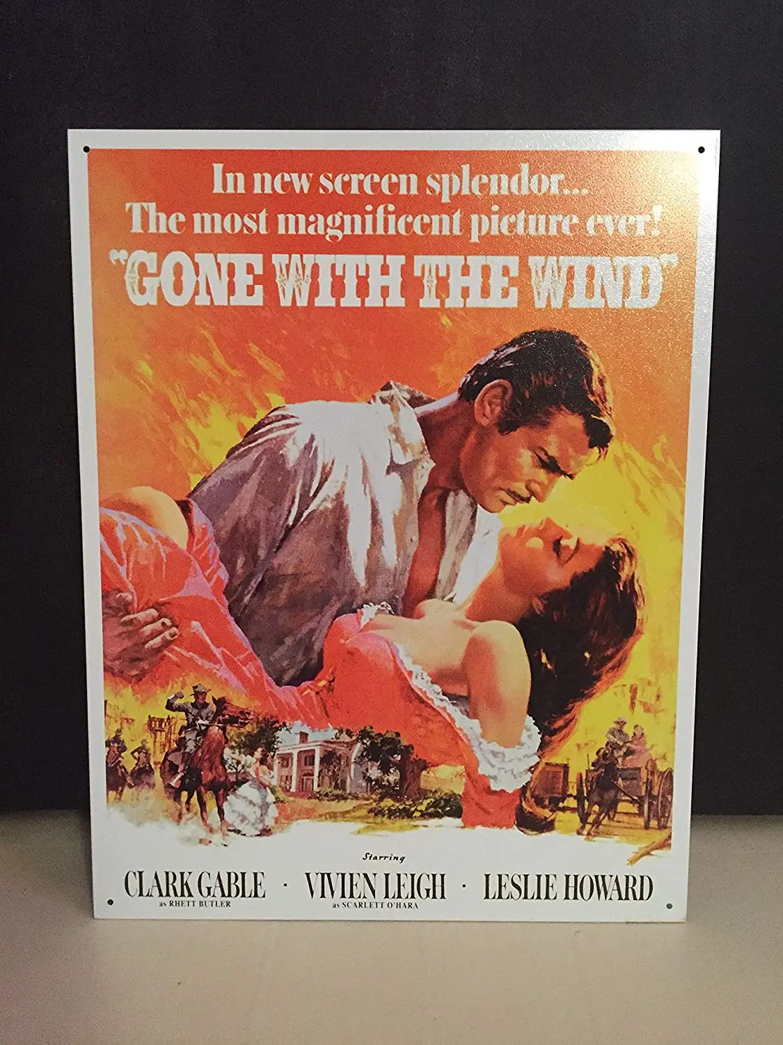 Diuangfoong Gone with The Wind Reproduction Metal Sign 12" x 8"
Diuangfoong Gone with The Wind Reproduction Metal Sign 12" x 8"