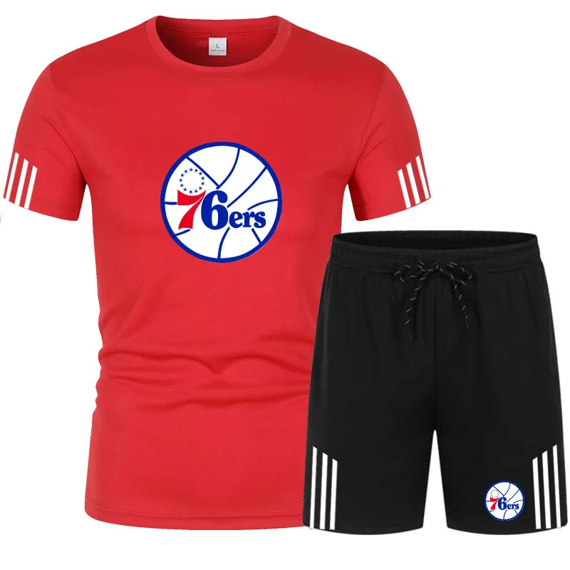 2021Spring Summer Philadelphia 76ers Branded Men's Clothing Graphic Cotton Printing Oversized T-shirt+Shorts Sets tracksuit
2021Spring Summer Philadelphia 76ers Branded Men's Clothing Graphic Cotton Printing Oversized T-shirt+Shorts Sets tracksuit