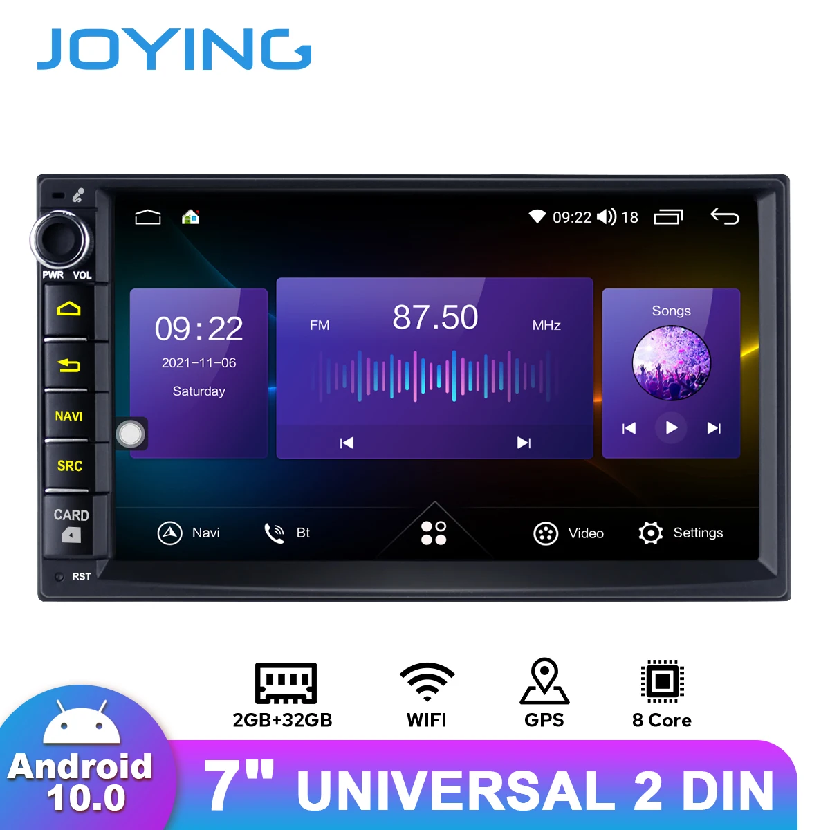 7"Autoradio 2 Din Android 10 Car Radio Stereo 2GB 32GB Universal Head unit Multimedia Player Support Steering Wheel Bluetooth
7"Autoradio 2 Din Android 10 Car Radio Stereo 2GB 32GB Universal Head unit Multimedia Player Support Steering Wheel Bluetooth