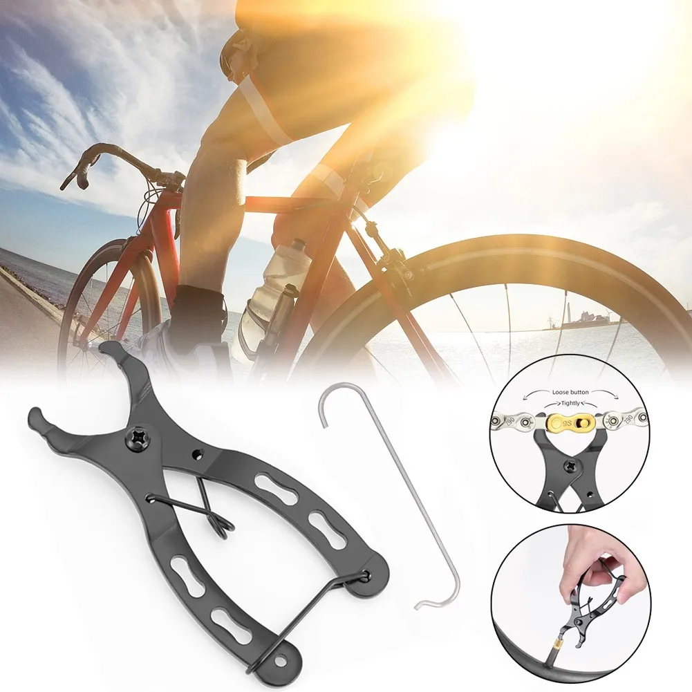 Steel Bicycle Mini Chain Pliers Quick Link Clamp Chain Hook Bike Magic-Buckle Removal Tool Bike Repair Tools
Steel Bicycle Mini Chain Pliers Quick Link Clamp Chain Hook Bike Magic-Buckle Removal Tool Bike Repair Tools