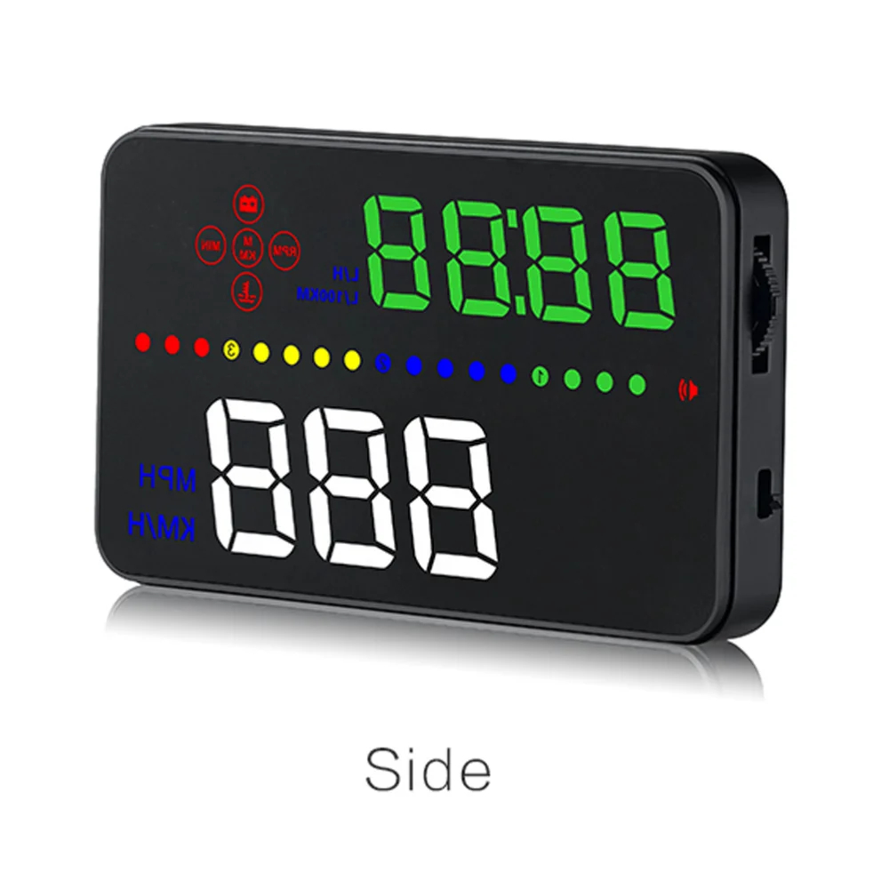 Head Display Car HUD Speedmeter Over Reminder Fatigue Driving Warnning Windshield Project (Black)
Head Display Car HUD Speedmeter Over Reminder Fatigue Driving Warnning Windshield Project (Black)