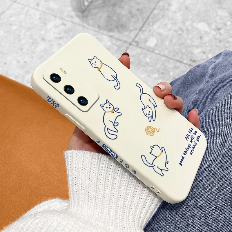 Simple Animal Phone Case For Huawei P40 P40Lite P30 P20 Mate 40 40Pro 30 20 Pro Lite P Smart 2021 Y7a Liquid Silicone Cover
Simple Animal Phone Case For Huawei P40 P40Lite P30 P20 Mate 40 40Pro 30 20 Pro Lite P Smart 2021 Y7a Liquid Silicone Cover