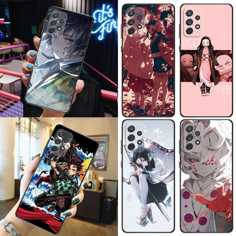 Demon Slayer Kamado Tanjirou Kimetsu No Yaiba Kamado Nezuko Agatsuma Zenitsu Phone Case For Samsung Galaxy A52 A72 5G 4G Coque
Demon Slayer Kamado Tanjirou Kimetsu No Yaiba Kamado Nezuko Agatsuma Zenitsu Phone Case For Samsung Galaxy A52 A72 5G 4G Coque