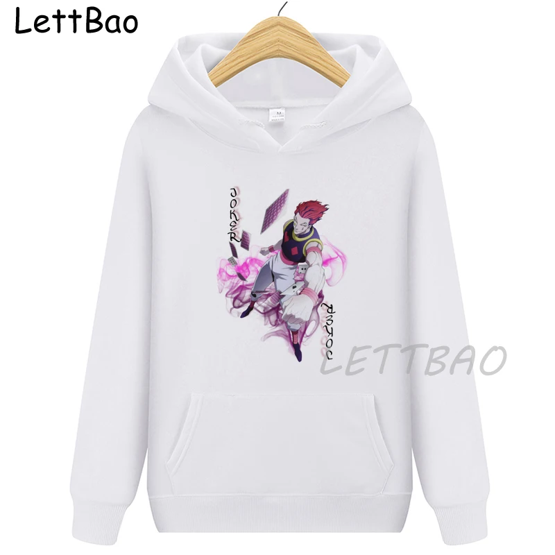 New Fashion Womens Men Cartoon Anime Hunter X Hunter Printing Hisoka Gon Hoodies Sweatshirts Unisex Cool Hooded Streetwear Hoody
New Fashion Womens Men Cartoon Anime Hunter X Hunter Printing Hisoka Gon Hoodies Sweatshirts Unisex Cool Hooded Streetwear Hoody
