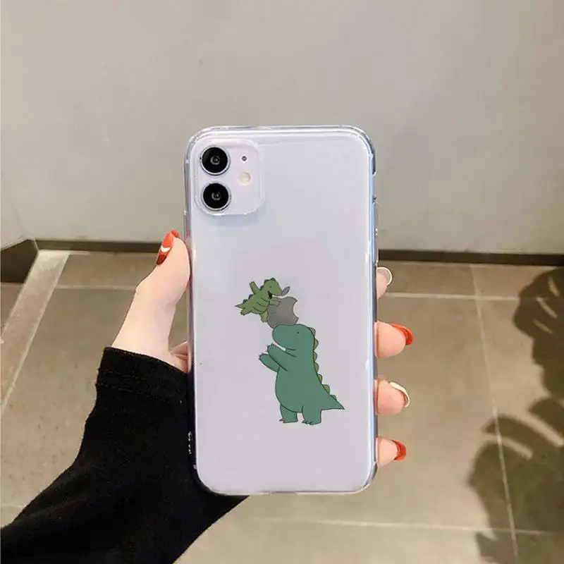 dinosaur cute cartoon Phone Case Transparent for iPhone 11 12 mini pro XS MAX 8 7 6 6S Plus X 5S SE 2020 XR
dinosaur cute cartoon Phone Case Transparent for iPhone 11 12 mini pro XS MAX 8 7 6 6S Plus X 5S SE 2020 XR