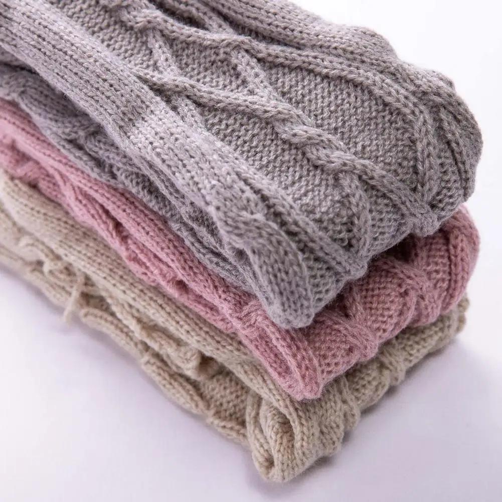 Women Socks Autumn Winter Braided Knitted Knee-length Stockings Leg Warmers Cable Knit Extra Long Boot Socking New Fashion
Women Socks Autumn Winter Braided Knitted Knee-length Stockings Leg Warmers Cable Knit Extra Long Boot Socking New Fashion