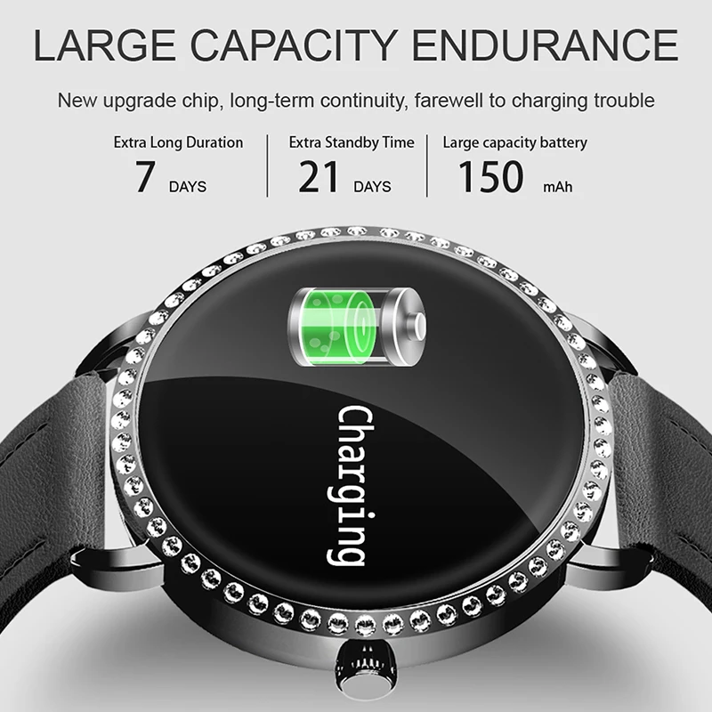 H7 Multifunction IP67 Waterproof Touch Screen Women Smart Watches Blood Pressure Sleep Monitor Fitness Watch For iOS Android 
H7 Multifunction IP67 Waterproof Touch Screen Women Smart Watches Blood Pressure Sleep Monitor Fitness Watch For iOS Android