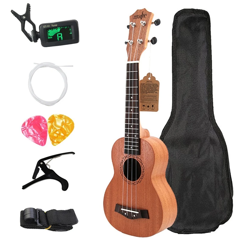 ABGZ-IRIN Soprano Ukulele 21Inch Mahogany Wood Beginner 4 Strings Mini Guitar Rosewood Fingerboard Neck Music Instrument
ABGZ-IRIN Soprano Ukulele 21Inch Mahogany Wood Beginner 4 Strings Mini Guitar Rosewood Fingerboard Neck Music Instrument