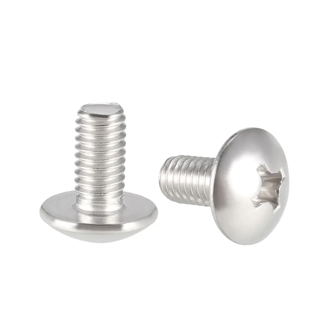 uxcell Machine Screws, M6x12mm Phillips Truss Head Screw, 304 Stainless Steel, Fasteners Bolts 20Pcs
uxcell Machine Screws, M6x12mm Phillips Truss Head Screw, 304 Stainless Steel, Fasteners Bolts 20Pcs