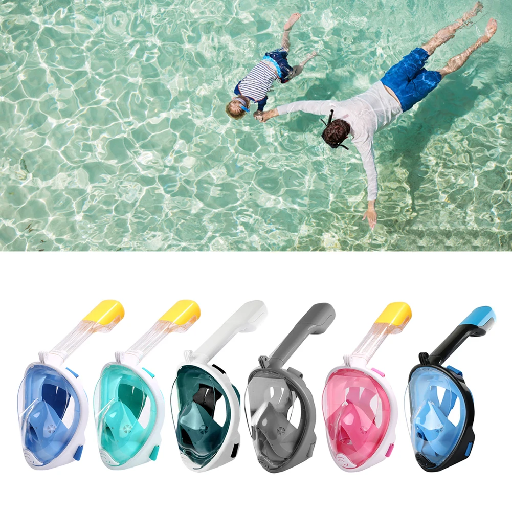 Scuba Diving Mask Full Face Anti Fog Underwater Wide View Snorkel Mask Waterproof Swimming Mask Pool Accessories Adult Kids
Scuba Diving Mask Full Face Anti Fog Underwater Wide View Snorkel Mask Waterproof Swimming Mask Pool Accessories Adult Kids