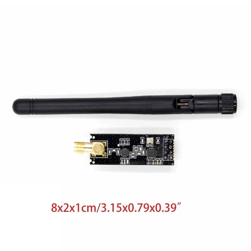 2pcs NRF24L01+PA+LNA Wireless Transceiver RF Transceiver Module 2.4G 1100m with Antenna in Antistatic Foam
2pcs NRF24L01+PA+LNA Wireless Transceiver RF Transceiver Module 2.4G 1100m with Antenna in Antistatic Foam